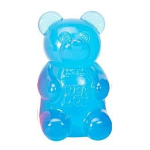 Juguete Sensory Fidget Toy Schylling Needoh, Osito De Goma Azul, 9 Cm