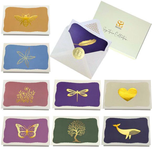 Tarjetas de Felicitación SETTINI Set Variado de 18 Unidades