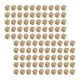 thumbnail image 1 of 100 Piezas De Bloques De Madera Para Pintar, Decorar Proyectos De Bricolaje, Manualidades, 1 of 5