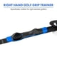 thumbnail image 2 of Entrenador de agarre de golf,Ayuda de entrenamiento de agarre de golf,Entrenador de swing de golf que corrige las posiciones de la mano izquierda y derecha,Ayuda a entrenar la posición corre, 2 of 3