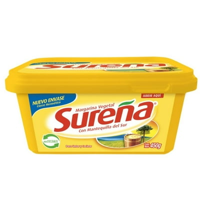 Margarina Con Mantequilla Tradicional 450 G Sureña