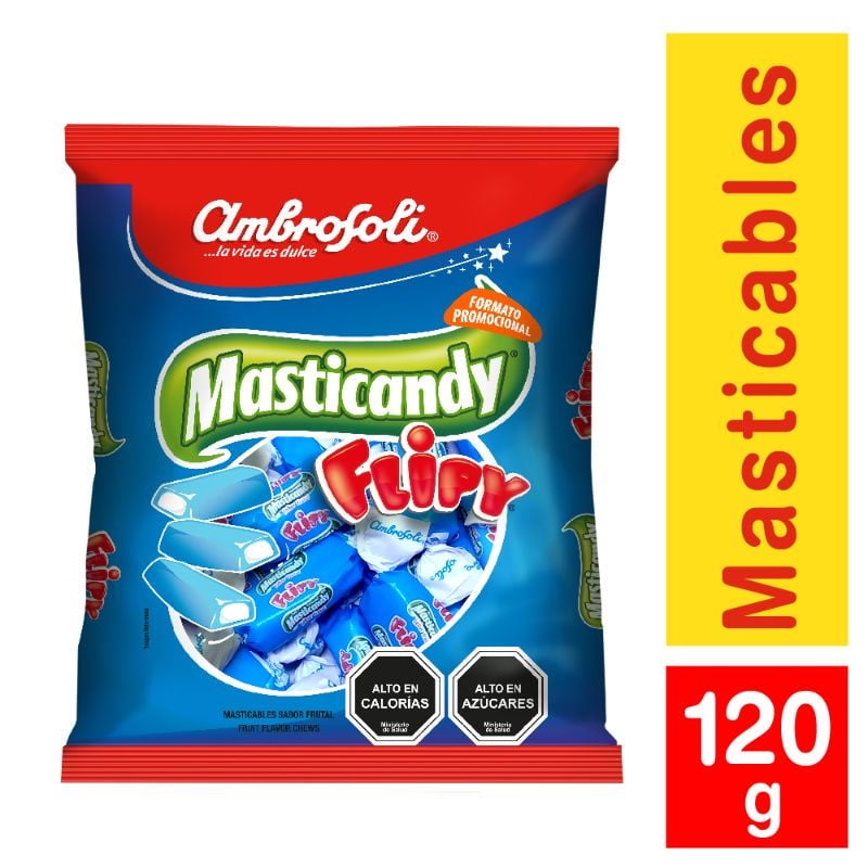 Masticable Masticandy Flipy 120 g Ambrosoli