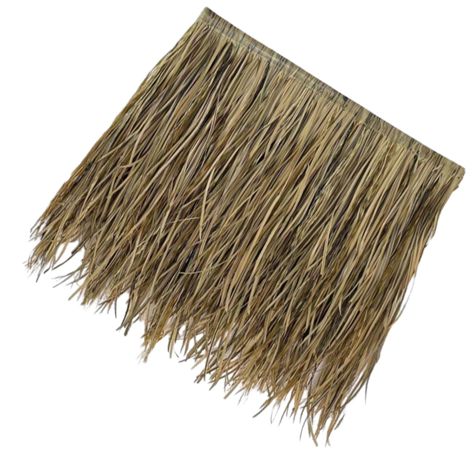 Ioensy - Techo De Paja, Techo De Paja, Pasto Falso, Rodapié Para Techos De Paja, Jardín, Estilo Exterior H