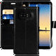 thumbnail image 3 of For Galaxy Note 8 Note 9 Note 10 Note 10 Plus Note 20 Note 20 Ultre Wallet Case, [Included Glass Screen Protector][RFID Blocking] Flip Folio Leather Cell Phone Cover With Credit Card Holder For Samsun, 3 of 3