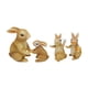 thumbnail image 2 of 4pcs Bunny Statue Crafts Decoración Creativa De Escritorio Para La Mesa De Porche De Césped, 2 of 5