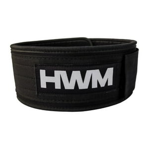 Cinturón Straight Weightlifting Black L Hwm