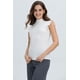 thumbnail image 2 of Polera Mujer Rib Terminaciones Crudo, 2 of 4