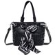 thumbnail image 1 of Bolsos De Piel Con Estampado De Calaveras Para Mujer, 1 of 3