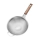 thumbnail image 3 of Cuchara espumadera, cucharón, colador resistente para freír alimentos, colador de cocina con mango, colador para freír, cuchara de acero inoxidable Mediano 46cmx25cm, 3 of 5