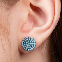 By Turquía - Aro Dariesel Turkuaz D Plata 925