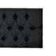 thumbnail image 3 of Respaldo Elegante 1 Plaza Capitone 105x60 Cm Negro Lino, 3 of 3