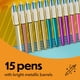 thumbnail image 2 of [ BIC Bolígrafo Retráctil Arcoíris Brillante de 4 Colores, Paquete de 15, Punta 1.0 mm ], 2 of 6