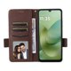 thumbnail image 5 of Funda Cartera para Motorola Moto G06 Tapa Flip con Ranuras y Soporte Marrón, 5 of 5