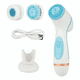 thumbnail image 2 of Cepillo Limpieza Facial Celeste Masajeador Silicona 3 En 1, 2 of 3