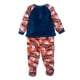 thumbnail image 2 of Pijama Bebé Niño Manga Larga Dinosaurios Coral Fleece Azul, 2 of 3