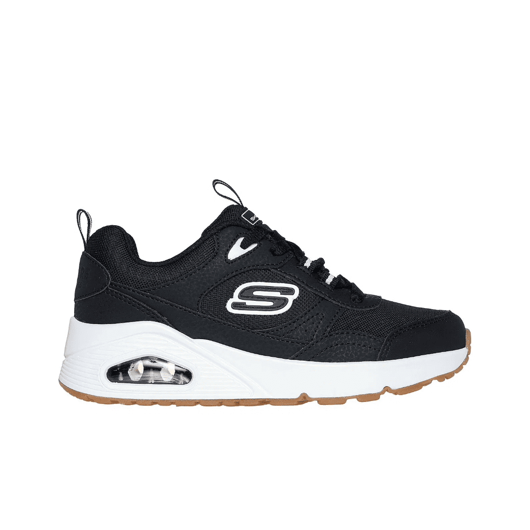 Zapatillas Urbanas Skechers Uno Retro Groove Infantil | 403659l-blk - Talla 34