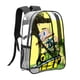 thumbnail image 2 of Johnny Testmochila Transparente Temática Resistente Y Duradera Bolsa See through Para Trabajo Deporte Universidad Y Viaje 31 × 43 Cm, 2 of 6