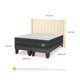 thumbnail image 3 of Cama Europea Lux Super King Base Dividida, 3 of 13