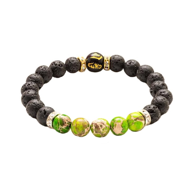 Colorful Natural Stone Anxiety Relief Bracelets For Men And Women