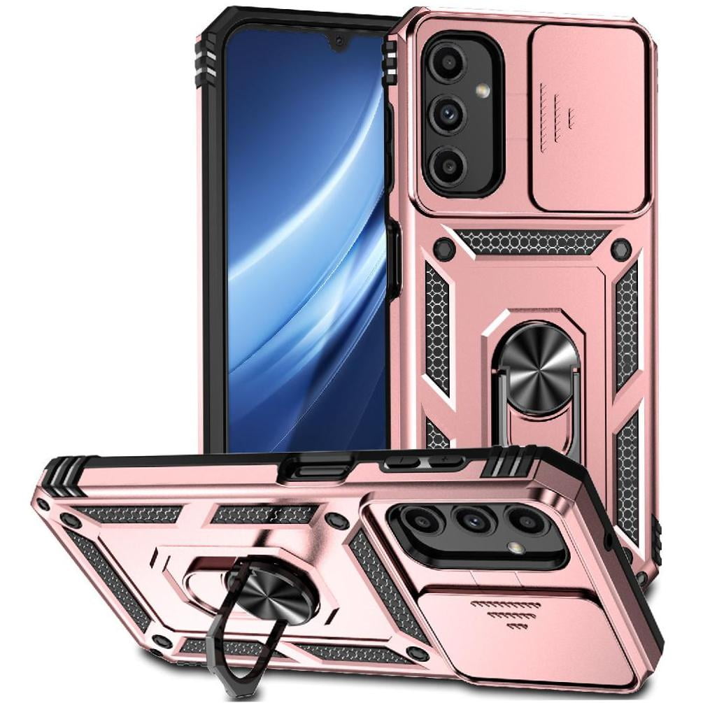 Estuche Gangxun Para Samsung Galaxy A24 5g, Soporte Giratorio 360°, Estilo Mecánico Y Magnético