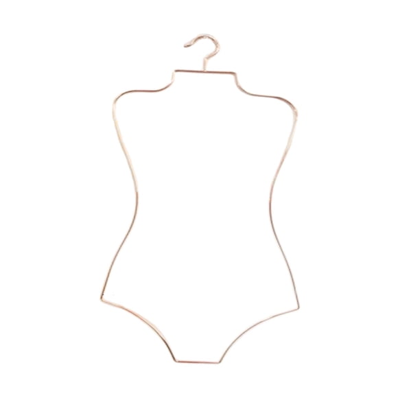 Percha Para Traje De Baño Con Forma De Cuerpo Para Niños, Soporte Para Vestido, Perchero Unisex