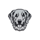 thumbnail image 1 of Cuadro Decorativo Perro Labrador Retriever MDF 39x39cm Con Luz LED Para Pared, 1 of 2