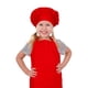 thumbnail image 1 of Set de Delantal y Gorro de Chef para Niños CRJHNS Ajustable de Algodón, 1 of 7