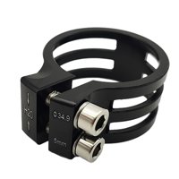 Magideal - Clips De Abrazadera Para Tubos De Tija De Sillín De Bicicleta De Montaña Y Ciclismo De Carretera, Accesorios De Piezas De Liberación Rápida De 34,9 Mm