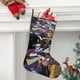 thumbnail image 2 of Voltron: Defensor Legendario Tema: Calcetines de Navidad, fino lino blanco para colgar en escaleras y chimenea, decoración navideña para el hogar, regalo de Navidad. 45cm × 32cm, 2 of 5