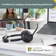 thumbnail image 5 of Auriculares inalámbricos Jabra Evolve2 55 con soporte de carga negros, 5 of 9