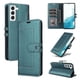 thumbnail image 2 of Premium Wallet Case for Samsung Galaxy S21 FE with Card Slots & Kickstand, Flip Cover Green, 2 of 6