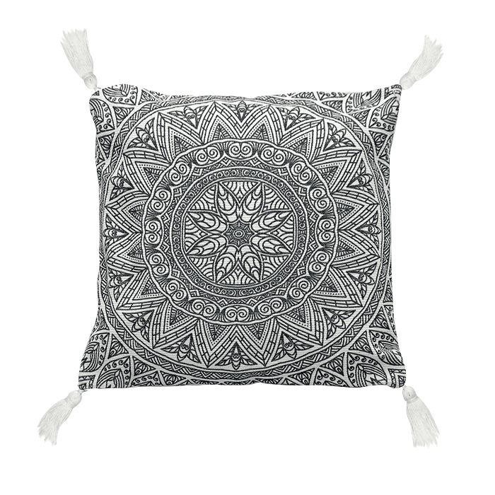 Muebles Santa Ana - Cojín Crelleno Cuadrado Mandala