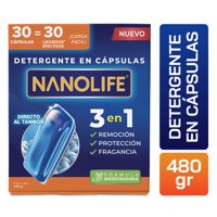 Nanolife - Detergente Ultraconcentrado - 30 Cápsulas