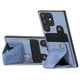 thumbnail image 5 of Funda Resistente para Samsung Galaxy S23 Ultra con Tarjetero y Soporte, Diseño Magnético Azul, 5 of 5