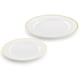 thumbnail image 3 of Juego de Vajilla Desechable de Plástico Elama 350 Piezas Blanco, 3 of 7