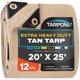 thumbnail image 1 of Lona Tarponix 6 m x 7,6 m Color Arena 12 mil Resistente a UV, 1 of 7