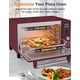 thumbnail image 5 of Horno tostador Air Fryer Nuwave Bravo Pro 21QT 1800W Canela, 5 of 7