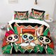 thumbnail image 1 of x704 Bed SheetsCartoon Anime Powerpuffs Girls Bedding Set Kawaii Blossom Bubbles Print Quilt Duvet Cover Pillowcase Buttercup Bed Comforter Set 3-Piece Bedding Set (1 Duvet Cover + 2 Pillow Shams) nj7, 1 of 5