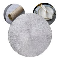 Genérico - Set De 10 Manteles Individuales Redondos Antideslizantes Jhn