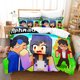 thumbnail image 1 of Aphmau Bedding Set Single Twin Full Queen King Size Bed Set Adult Kid Bedroom Duvetcover Sets parure de lit Bed Aphmau CXGBed Sheets, 1 of 5