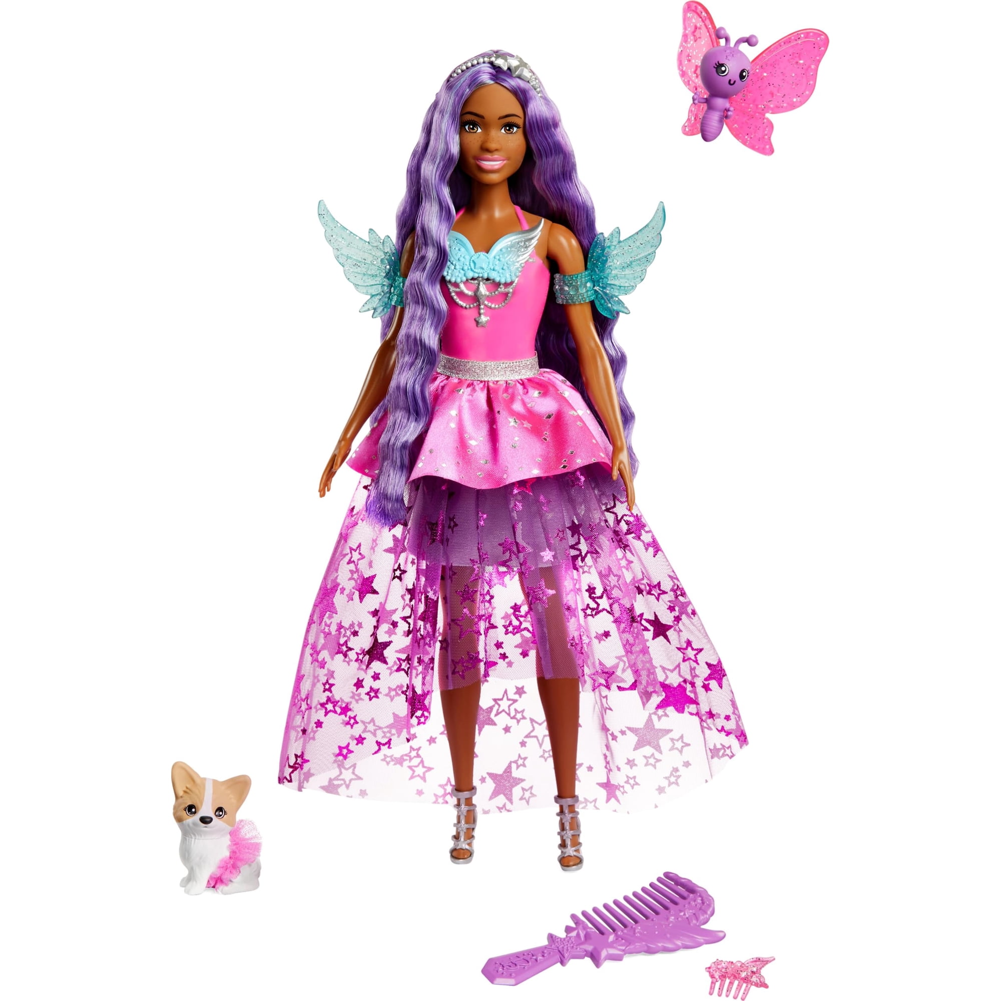 Muñeca Barbie Barbie Un Toque De Magia Brooklyn Con 2 Mascotas