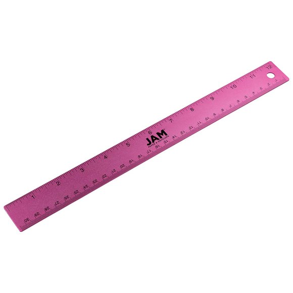 Regla JAM Paper 30 cm Fucsia Metálica