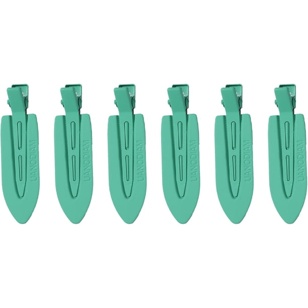 Pinzas para el cabello que no se doblan - Pinzas para el cabello que no se arrugan Pinzas para peinar con pico de pato