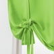thumbnail image 1 of Xiao Hua Cortina Corta de color Sólido con Cordones de 1 Pieza Que Bloquea la Luz, Adecuada para Ventanas Pequeñas en Cocinas, Cafeterías y Baños - Estilo de Paso con Poste, Verde, 55.12 X 55.12in, 1 of 5