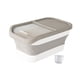 thumbnail image 1 of Contenedor De Almacenamiento De Comida Para Perros Y Gatos, Dispensador A Prueba De Fugas, Caja De Arroz De Lata Sellada De 10 Kg, Color Caqui, 1 of 2
