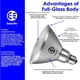 thumbnail image 3 of Lámpara LED PAR38 EdisonPar Pack 2 E26 27W 4000 lm 5000K, 3 of 3
