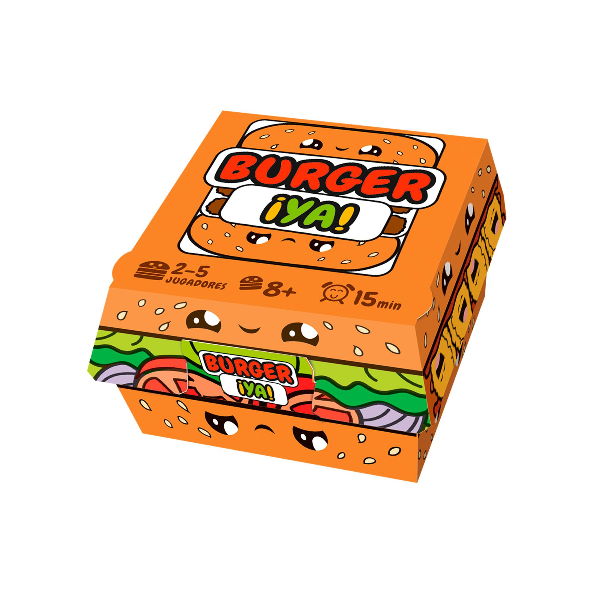 Asmodee - Juego De Mesa Burger ¡Ya!