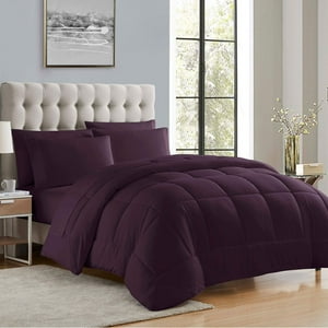 Comforter Sweet Home Collection All Season King Purple