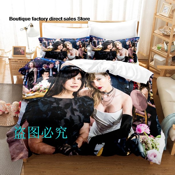Lana Del Rey Celebrity album Bedding Set Single Twin Full Queen King Size Bed Set Adult Kids Bedroom Duvetcover Set Lana Del ReyBed Sheets