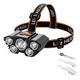 thumbnail image 1 of Linterna Super Brillante Minero 5 Led Irm T21 Banda Elástica Blanco, 1 of 3